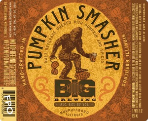 Big Muddy Brewing Pumpkin Smasher September 2013