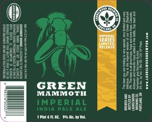 Laurelwood Brewing Co. Green Mammoth September 2013