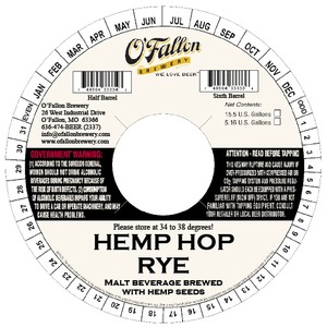 O'fallon Hemp Hop Rye