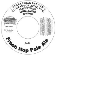 Appalachian Brewing Co. Fresh Hop Pale September 2013