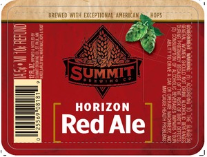 Summit Brewing Company Horizon Red September 2013