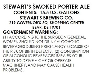 Stewarts Smoked Porter 