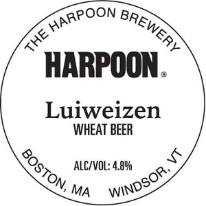 Harpoon Luiweizen September 2013