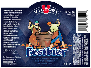 Victory Festbier October 2013