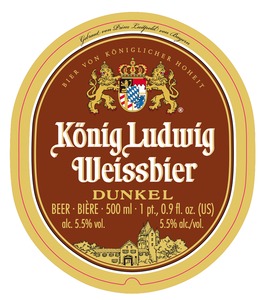 Konig Ludwig Weissbier Dunkel 