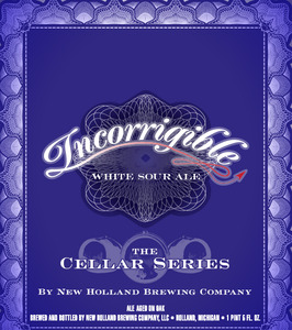 New Holland Brewing Company Incorrigible