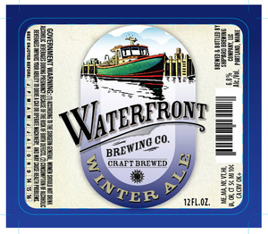 Waterfront Brewing Co. Winter Ale September 2013