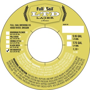 Full Sail Ltd Series September 2013