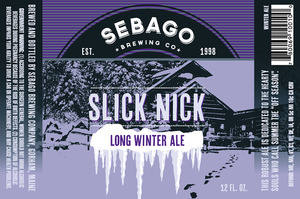 Sebago Brewing Company Slick Nick Long Winter Ale September 2013