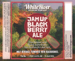White River Brewing Company Jam Up Blackberry Ale