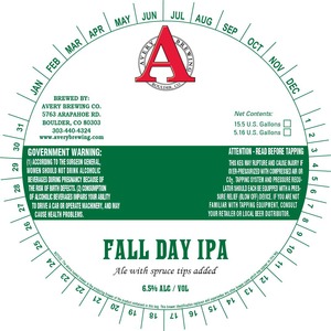 Avery Brewing Company Fall Day