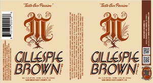 Manzanita Brewing Company Gillespie Brown