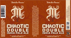 Manzanita Brewing Company Chaotic Double