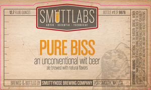 Smuttynose Brewing Co. Smuttlabs Pure Biss October 2013