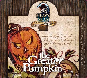 Heavy Seas The Great'er Pumpkin September 2013