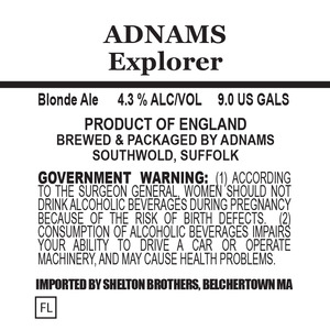 Adnams Explorer September 2013