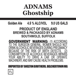 Adnams Ghostship September 2013