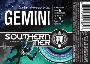 Southern Tier Brewing Company Gemini September 2013