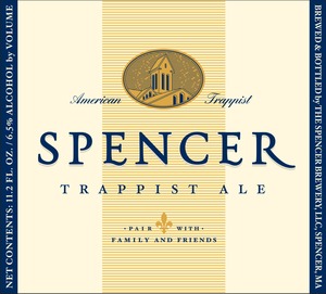 Spencer Trappist Ale September 2013