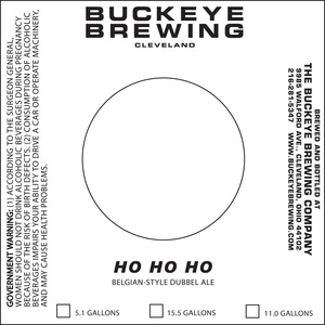 Buckeye Brewing Ho Ho Ho October 2013