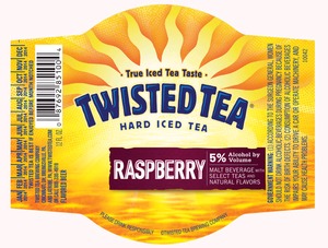 Twisted Tea Raspberry October 2013