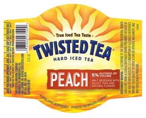 Twisted Tea Peach October 2013