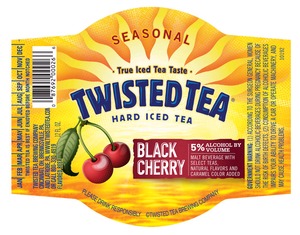 Twisted Tea Black Cherry October 2013
