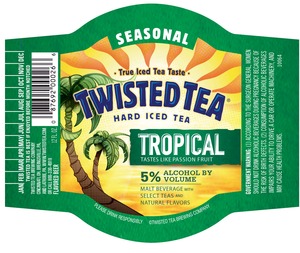 Twisted Tea Tropical Tea October 2013