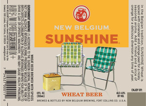 New Belgium Brewing Sunshine