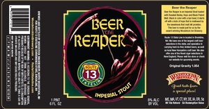 Woodstock Inn Brewery Beer The Reaper