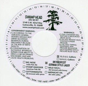 Swamp Head Brewery Oktoberfest