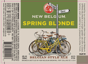 New Belgium Brewing Spring Blonde