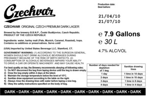 Czechvar Dark