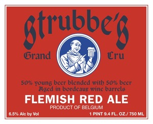 Strubbe Grand Cru Flemish Red Ale