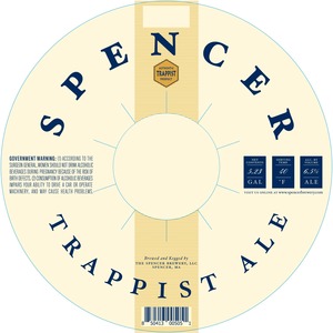 Spencer Trappist Ale October 2013
