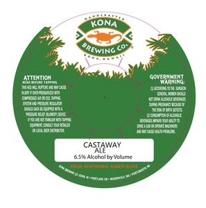 Kona Brewing Co. Castaway October 2013