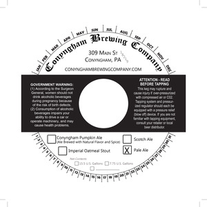 Conyngham Brewing Company Pale Ale