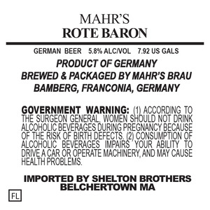 Mahr's Brau Rote Baron October 2013