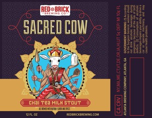 Red Brick Sacred Cow October 2013