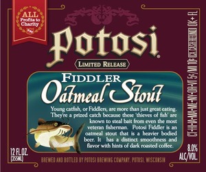 Potosi Fiddler Oatmeal Stout October 2013