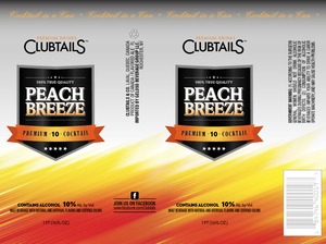 Clubtails Peach Breeze
