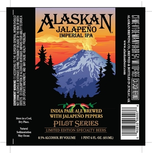 Alaskan Jalapeno Imperial IPA October 2013