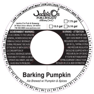 Jackie O's Barking Pumpkin