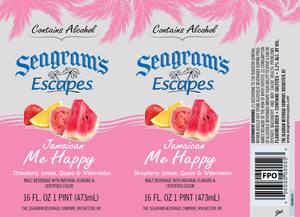 Seagrams Escapes Jamaican Me Happy - Bottle / Can - Beer Syndicate