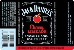 Jack Daniel's Country Cocktail Cherry Limeade