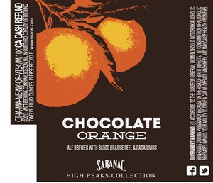 Saranac Chocolate Orange