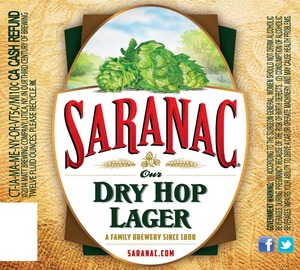 Saranac Dry Hop October 2013