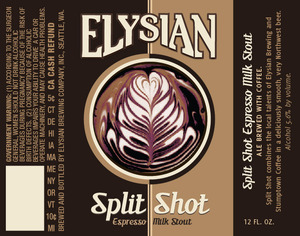 Elysian Brewing Company Split Shot October 2013