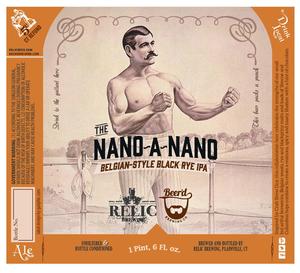 Relic Brewing Nano A Nano October 2013