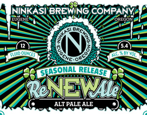 Ninkasi Brewing Company Renewale October 2013